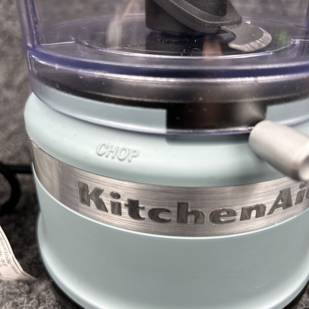 KitchenAid KFC3516MF 3.5 Cup Bowl, 2 Speed Corded Food Chopper, Matte Fog Blue - Picture 4 of 11